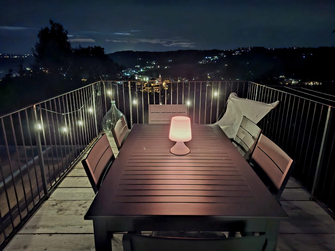 Terrazza di Usignolo di sera