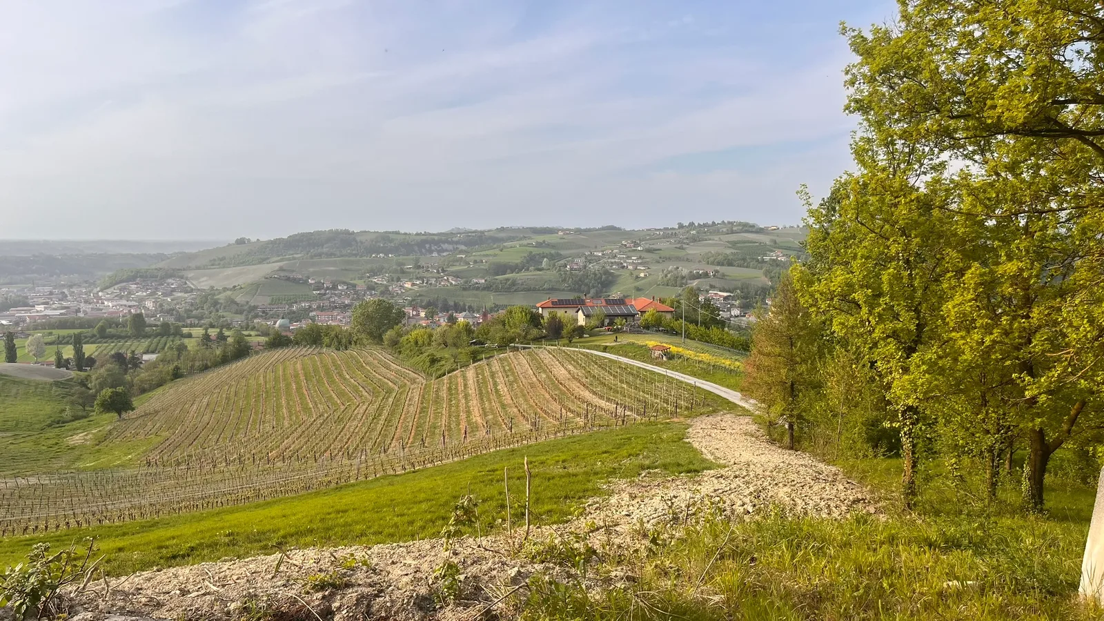 Le colline nella luce autunnale
