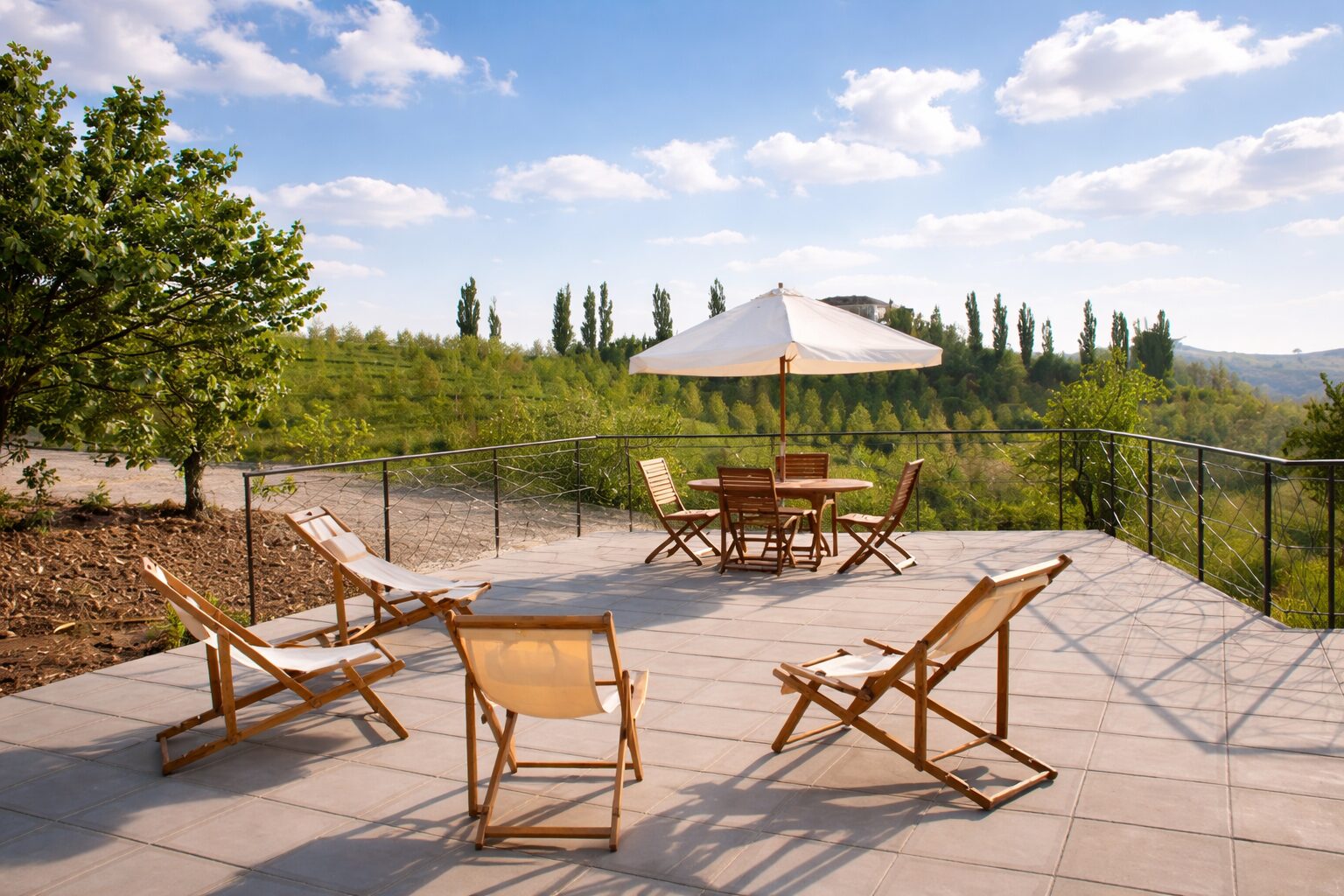 Pergola e terrazza