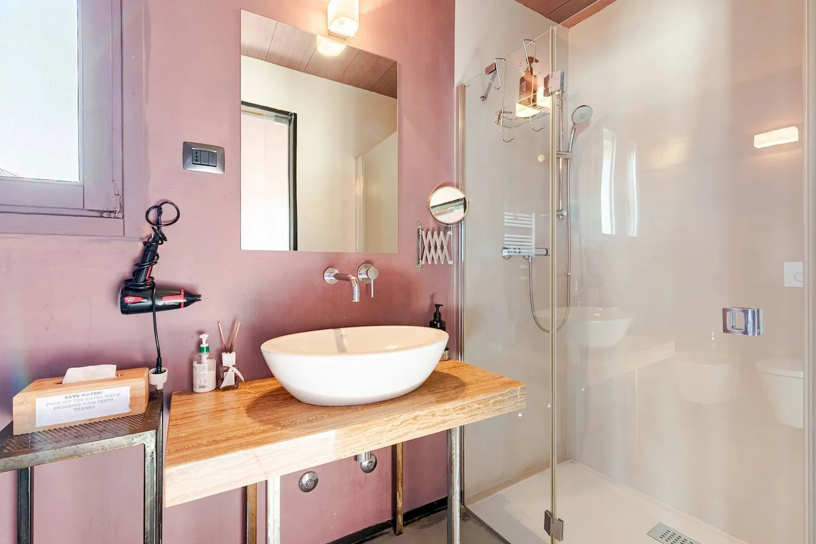 Dettaglio bagno di Pettirosso